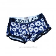 Boxer Aussiebum Hombre Colorful Negro Azul