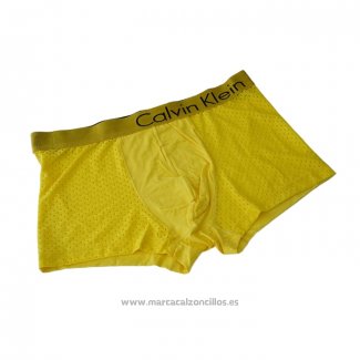 Boxer Calvin Klein Hombre Amarillo