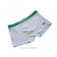 Boxer Lacoste Hombre Verde Blanco