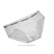 Slips Calvin Klein Hombre 365 Blanco2