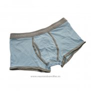 Boxer Calvin Klein Hombre 365 Gris Azul Claro