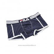 Boxer Fila Hombre Blanco Azul Marino