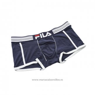 Boxer Fila Hombre Blanco Azul Marino