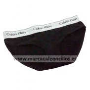 Slip Calvin Klein Mujer 365 Negro1