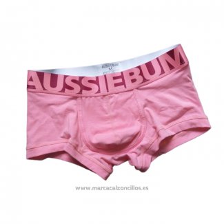 Boxer Aussiebum Hombre Rosa