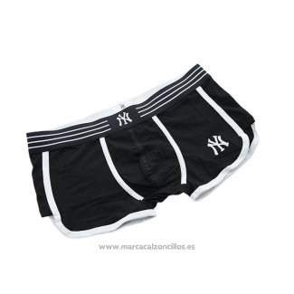 Boxer NY Hombre Negro Blanco