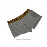 Boxer Versace Hombre Dolado Gris