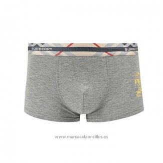 Boxer Burberry Hombre Oro Gris