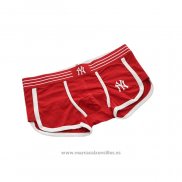 Boxer NY Hombre Blanco Rojo