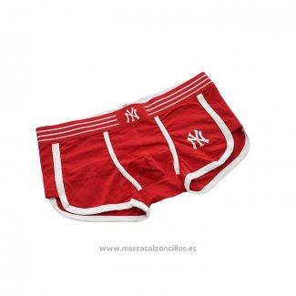 Boxer NY Hombre Blanco Rojo