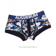 Boxer Aussiebum Hombre Colorful Blanco Azul