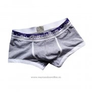 Boxer Aussiebum Hombre Gris Blanco