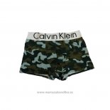 Boxer Calvin Klein Hombre Camuflaje Verde