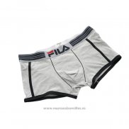 Boxer Fila Hombre Negro Gris