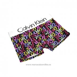 Boxer Calvin Klein Hombre Prints Colors Rosa