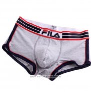 Boxer Fila Hombre Gris Negro