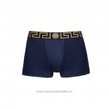 Nuevo Boxer Versace Hombre Negro Azul Oscuro