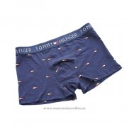 Nuevo Boxer Tommy Hombre Estampado Geometrico Azul Oscuro