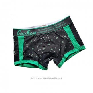 Boxer Coliv Kilom Hombre Negro Verde