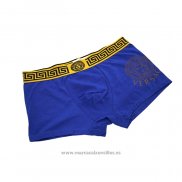 Boxer Versace Hombre Dolado Azul